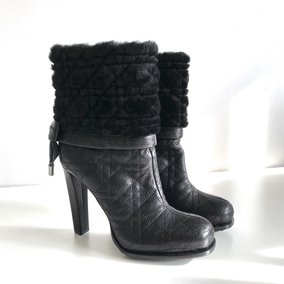 DIOR BLACK BOOTS - Picture 1 of 11
